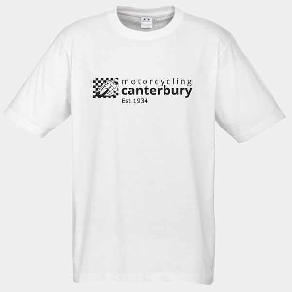 Motorcycling Canterbury Tee - Logo design Thumbnail