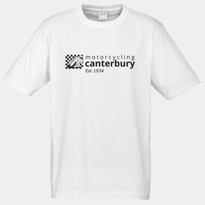 Motorcycling Canterbury Tee - Logo design Thumbnail
